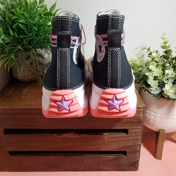 Converse Run Star Hike Platform Embroidered Bracelet Women's Sz - Picture 14 of 16